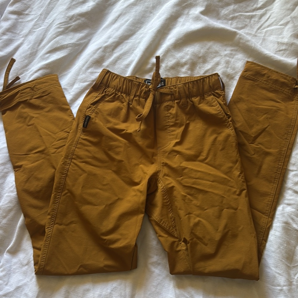 Women’s coalatree Trailhead hiking pant mustard yellow